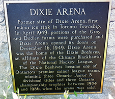 Dixie Arena Plaque